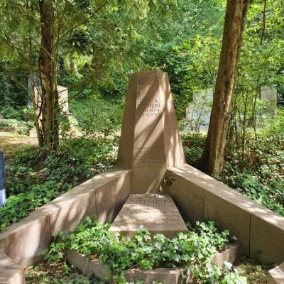 Grab von Percy Gothein auf dem Bergfriedhof Heidelberg