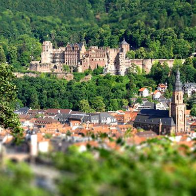 Altstadt- und Schlosspanorama Heidelberg (c) Steffen Schmid